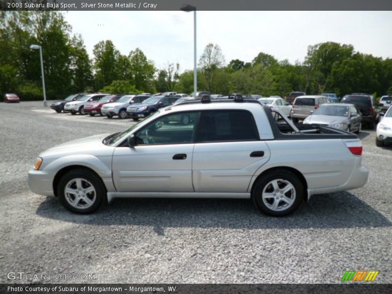 Silver Stone Metallic / Gray 2003 Subaru Baja Sport