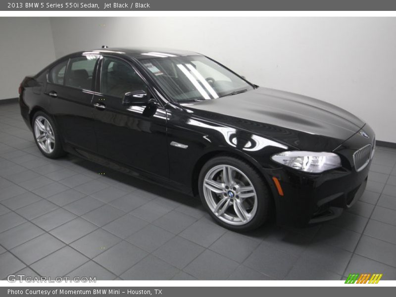 Jet Black / Black 2013 BMW 5 Series 550i Sedan