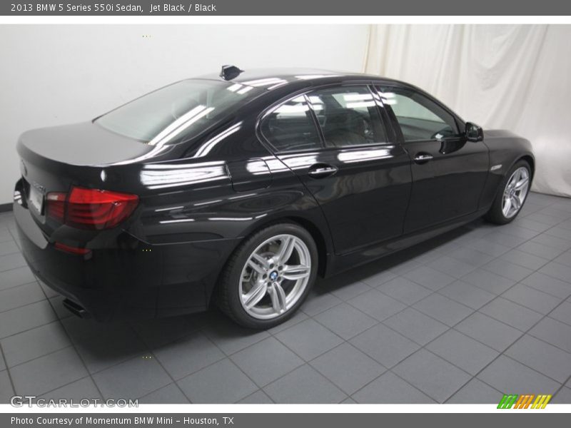 Jet Black / Black 2013 BMW 5 Series 550i Sedan