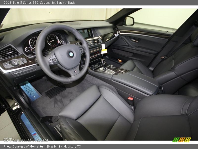 Jet Black / Black 2013 BMW 5 Series 550i Sedan