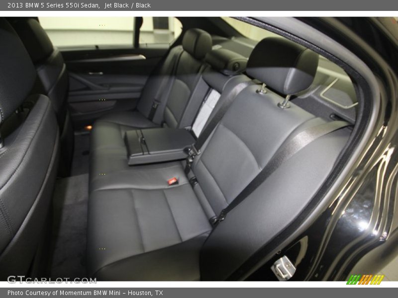 Jet Black / Black 2013 BMW 5 Series 550i Sedan