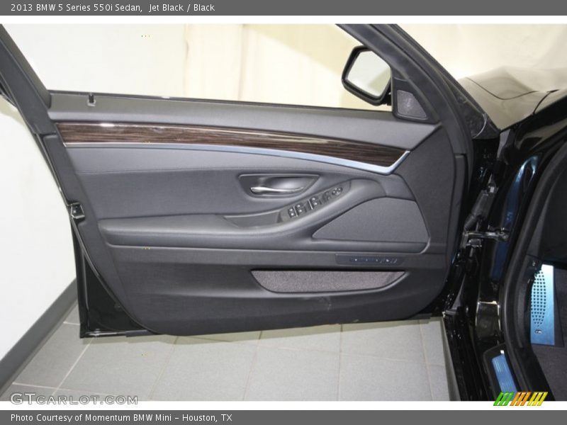 Jet Black / Black 2013 BMW 5 Series 550i Sedan