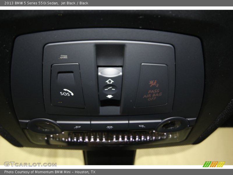 Jet Black / Black 2013 BMW 5 Series 550i Sedan