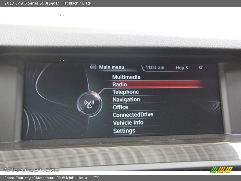 Jet Black / Black 2013 BMW 5 Series 550i Sedan