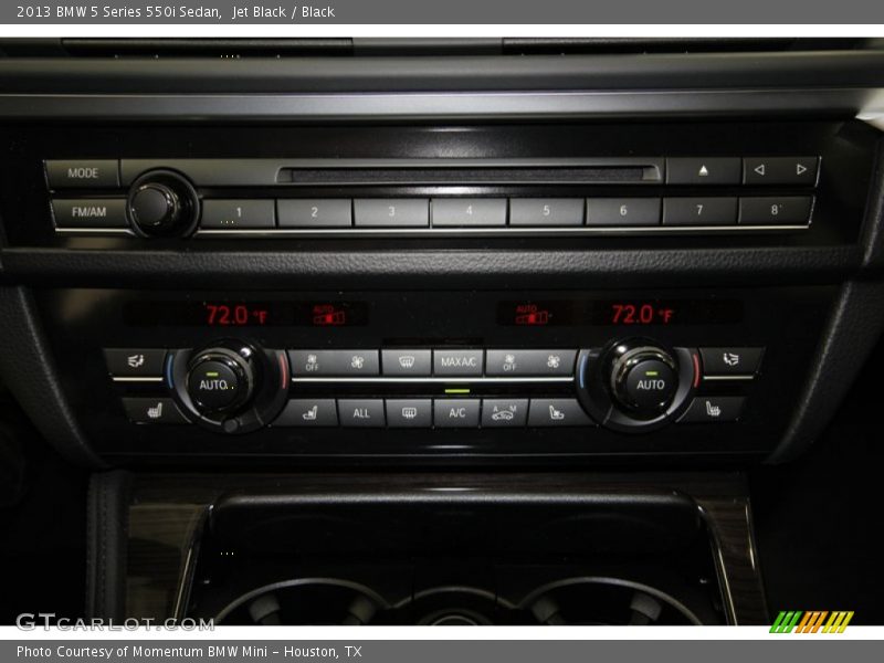 Jet Black / Black 2013 BMW 5 Series 550i Sedan