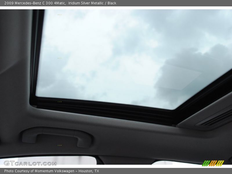 Iridium Silver Metallic / Black 2009 Mercedes-Benz C 300 4Matic