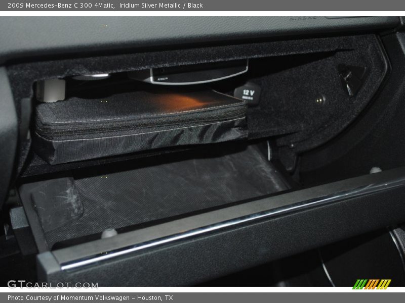 Iridium Silver Metallic / Black 2009 Mercedes-Benz C 300 4Matic