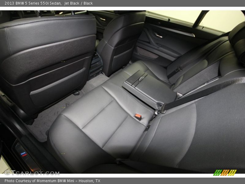 Jet Black / Black 2013 BMW 5 Series 550i Sedan