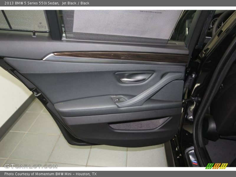 Jet Black / Black 2013 BMW 5 Series 550i Sedan