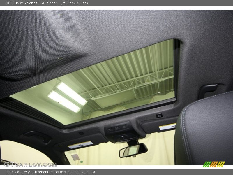 Jet Black / Black 2013 BMW 5 Series 550i Sedan