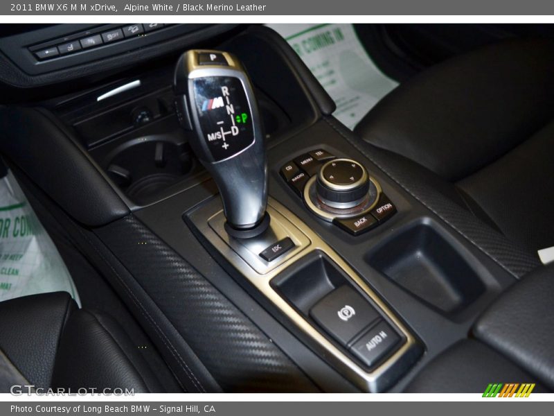 Alpine White / Black Merino Leather 2011 BMW X6 M M xDrive