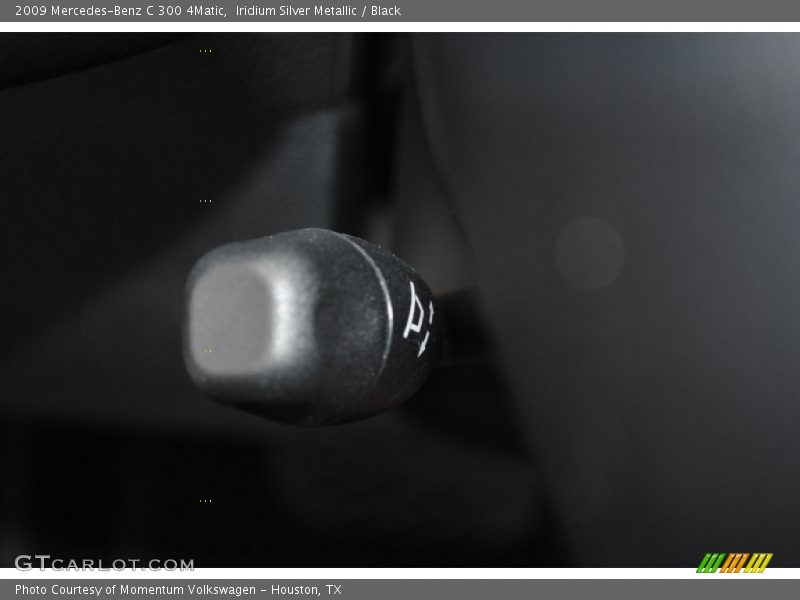 Iridium Silver Metallic / Black 2009 Mercedes-Benz C 300 4Matic