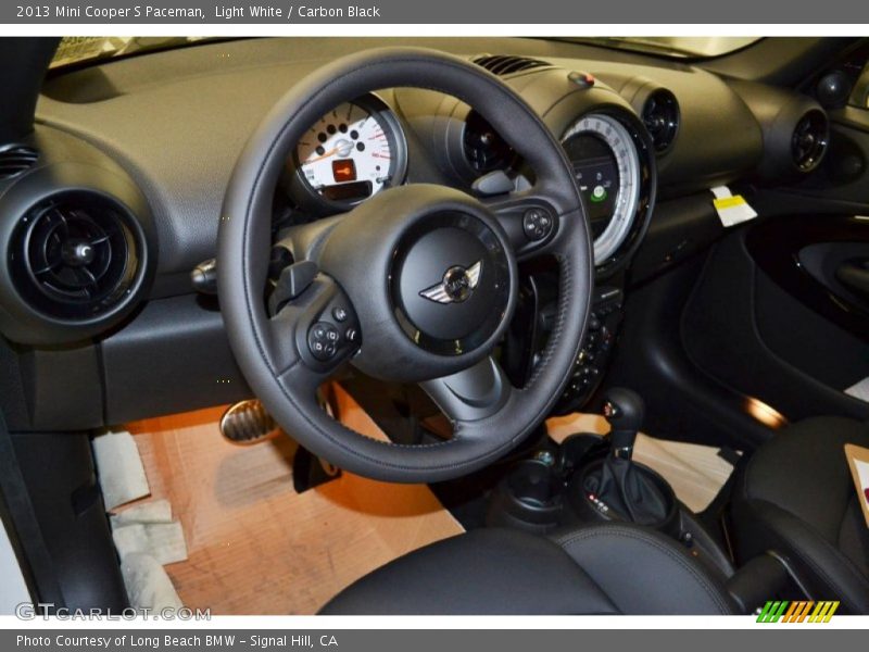 Light White / Carbon Black 2013 Mini Cooper S Paceman