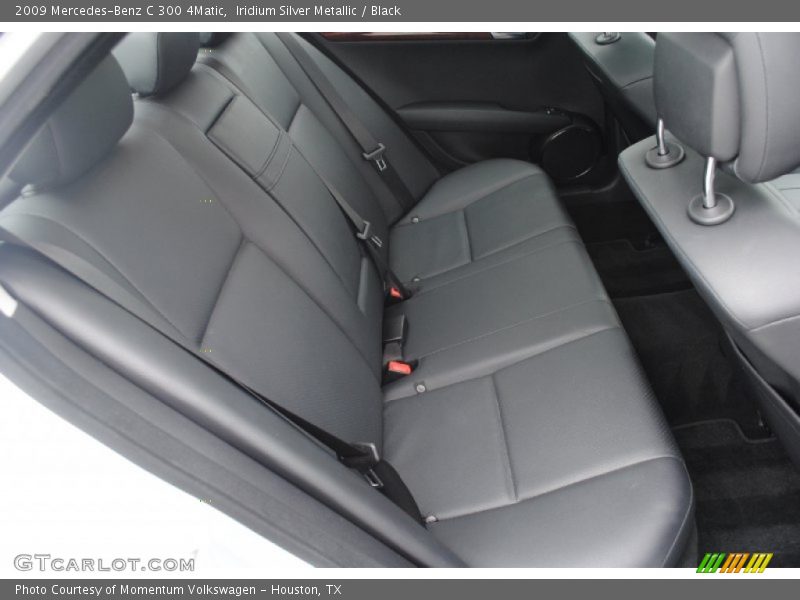 Iridium Silver Metallic / Black 2009 Mercedes-Benz C 300 4Matic