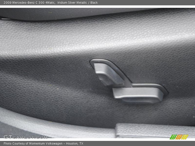 Iridium Silver Metallic / Black 2009 Mercedes-Benz C 300 4Matic