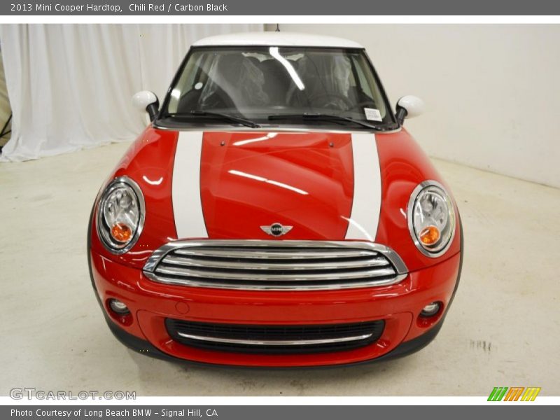 Chili Red / Carbon Black 2013 Mini Cooper Hardtop