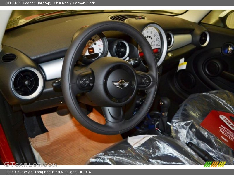 Chili Red / Carbon Black 2013 Mini Cooper Hardtop