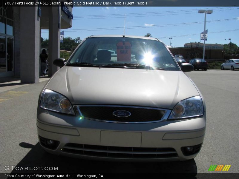 Pueblo Gold Metallic / Dark Pebble/Light Pebble 2007 Ford Focus ZX4 SES Sedan