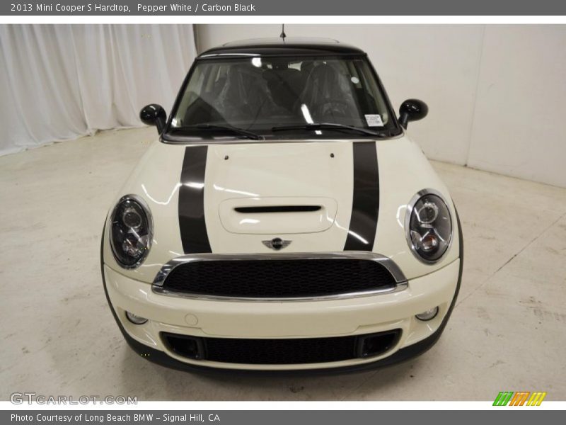 Pepper White / Carbon Black 2013 Mini Cooper S Hardtop