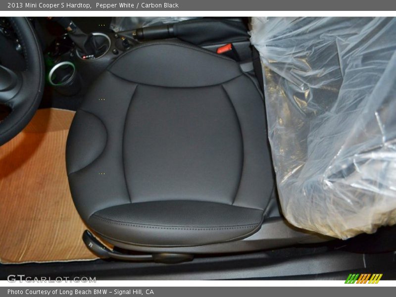 Pepper White / Carbon Black 2013 Mini Cooper S Hardtop