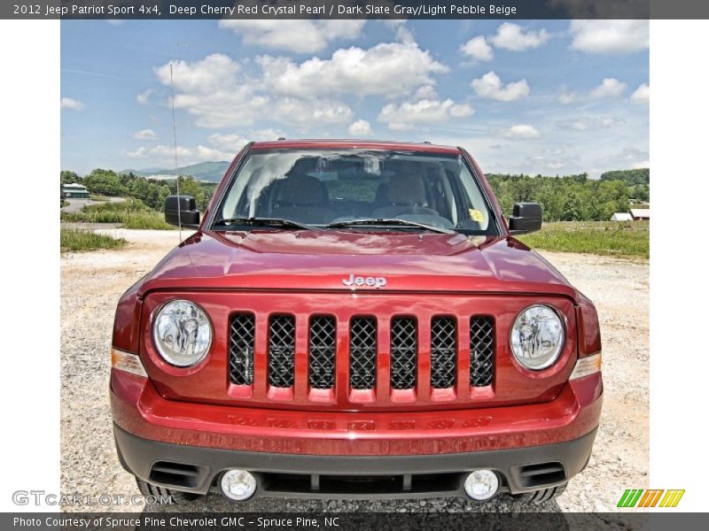 Deep Cherry Red Crystal Pearl / Dark Slate Gray/Light Pebble Beige 2012 Jeep Patriot Sport 4x4