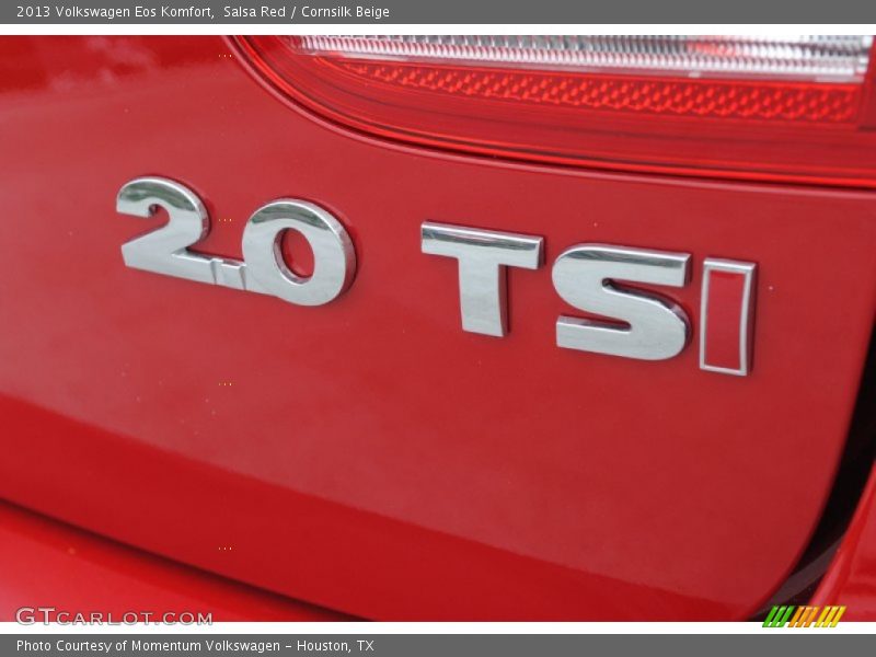 Salsa Red / Cornsilk Beige 2013 Volkswagen Eos Komfort