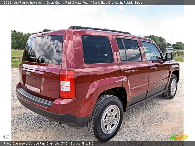 Deep Cherry Red Crystal Pearl / Dark Slate Gray/Light Pebble Beige 2012 Jeep Patriot Sport 4x4
