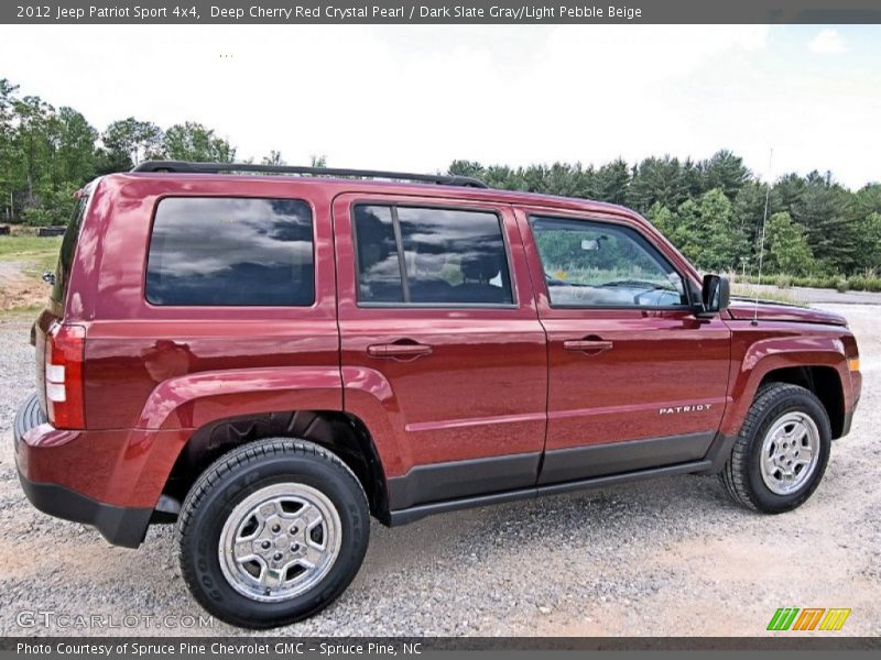 Deep Cherry Red Crystal Pearl / Dark Slate Gray/Light Pebble Beige 2012 Jeep Patriot Sport 4x4