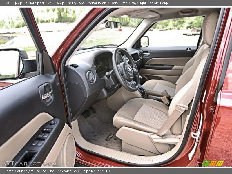 Deep Cherry Red Crystal Pearl / Dark Slate Gray/Light Pebble Beige 2012 Jeep Patriot Sport 4x4