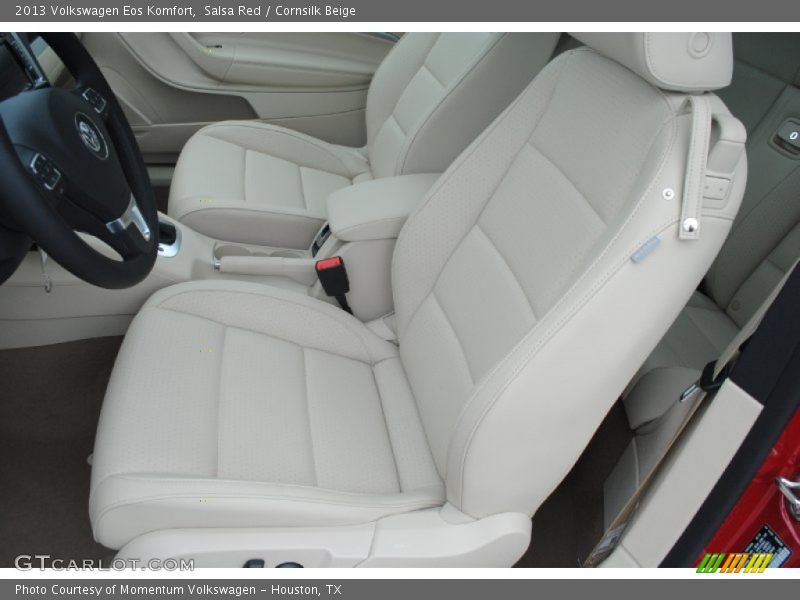 Salsa Red / Cornsilk Beige 2013 Volkswagen Eos Komfort