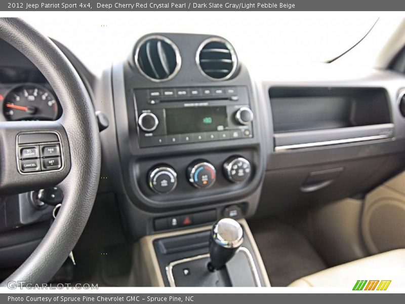 Deep Cherry Red Crystal Pearl / Dark Slate Gray/Light Pebble Beige 2012 Jeep Patriot Sport 4x4