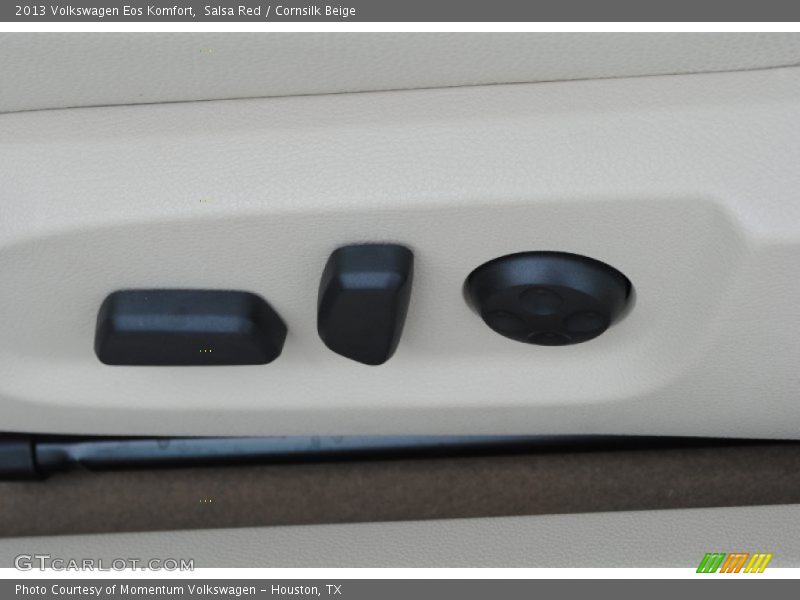 Salsa Red / Cornsilk Beige 2013 Volkswagen Eos Komfort