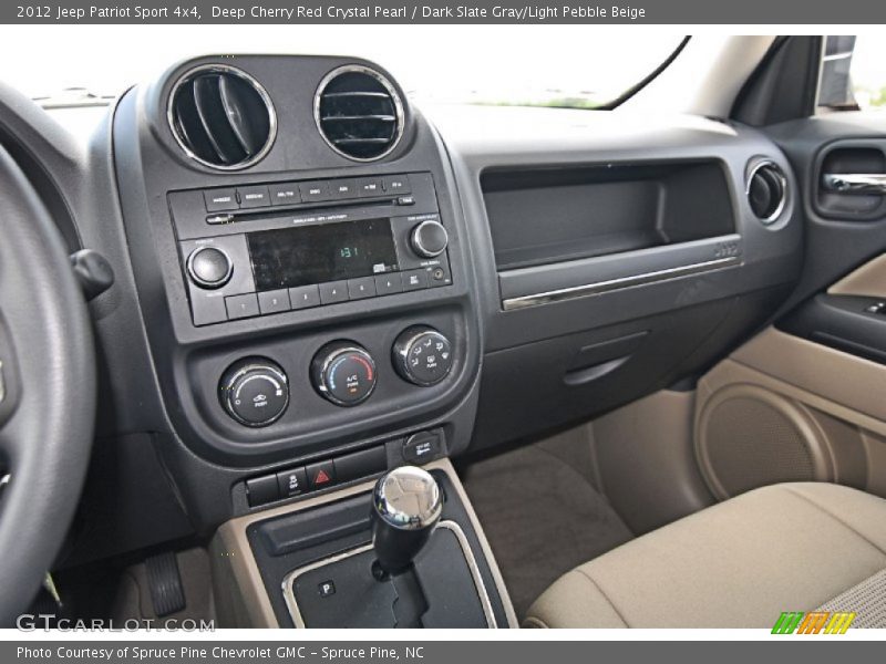 Deep Cherry Red Crystal Pearl / Dark Slate Gray/Light Pebble Beige 2012 Jeep Patriot Sport 4x4