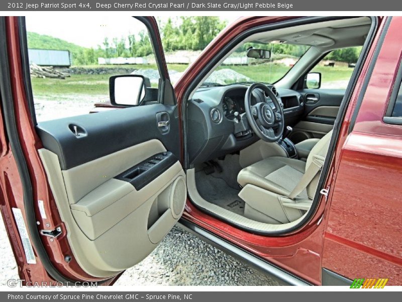 Deep Cherry Red Crystal Pearl / Dark Slate Gray/Light Pebble Beige 2012 Jeep Patriot Sport 4x4