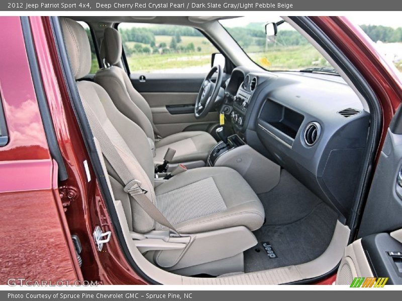 Deep Cherry Red Crystal Pearl / Dark Slate Gray/Light Pebble Beige 2012 Jeep Patriot Sport 4x4