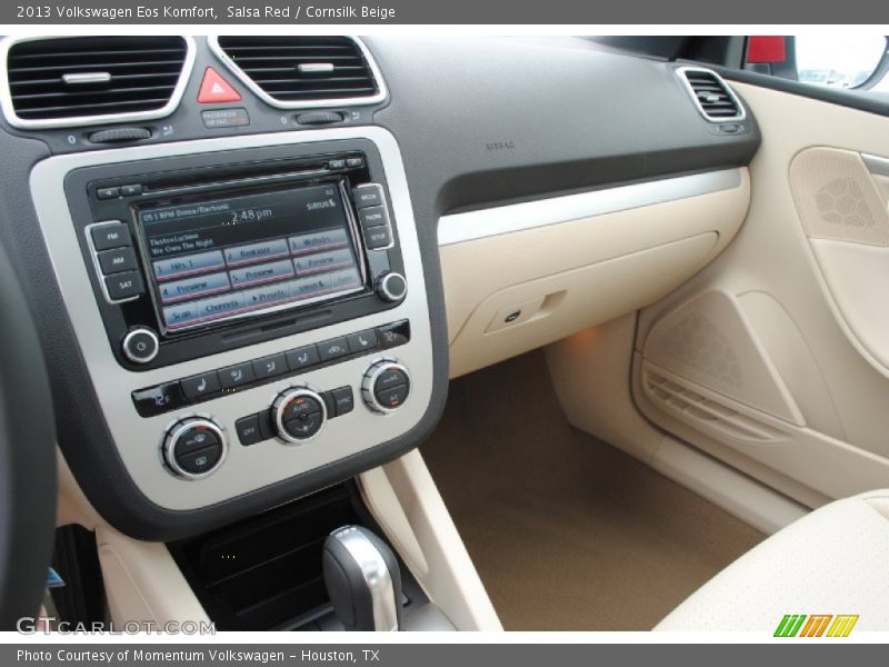 Salsa Red / Cornsilk Beige 2013 Volkswagen Eos Komfort