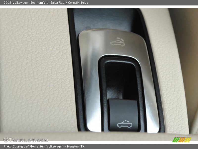 Salsa Red / Cornsilk Beige 2013 Volkswagen Eos Komfort