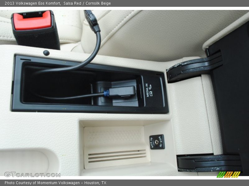 Salsa Red / Cornsilk Beige 2013 Volkswagen Eos Komfort