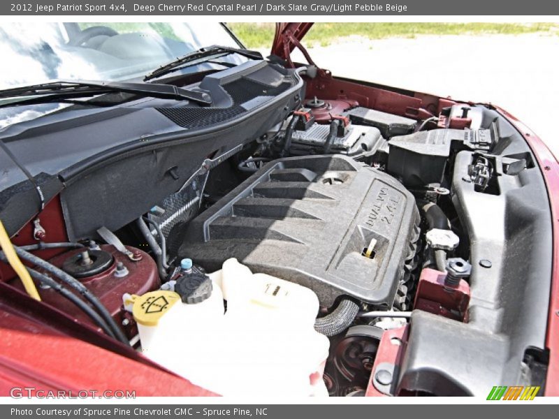 Deep Cherry Red Crystal Pearl / Dark Slate Gray/Light Pebble Beige 2012 Jeep Patriot Sport 4x4