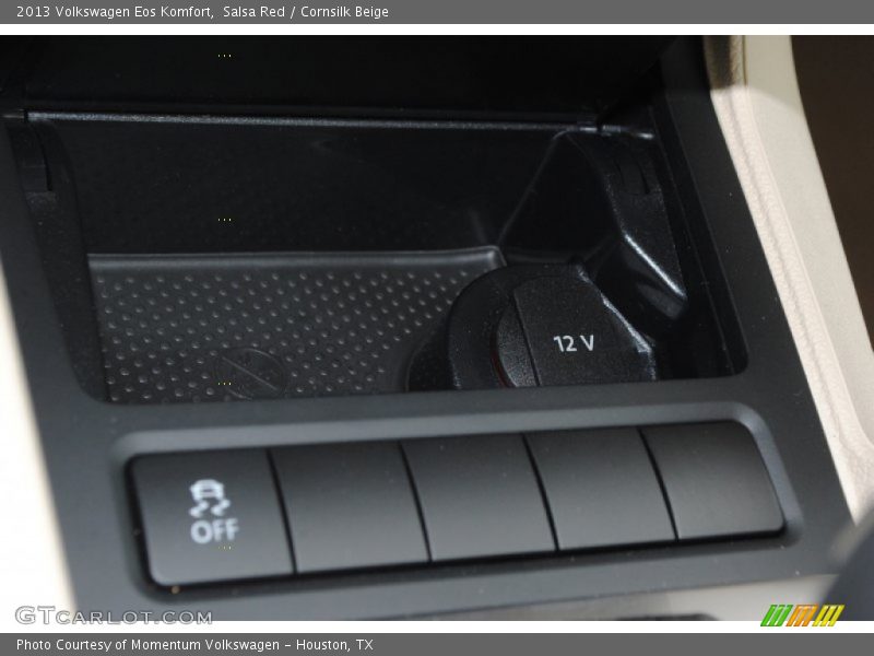 Salsa Red / Cornsilk Beige 2013 Volkswagen Eos Komfort