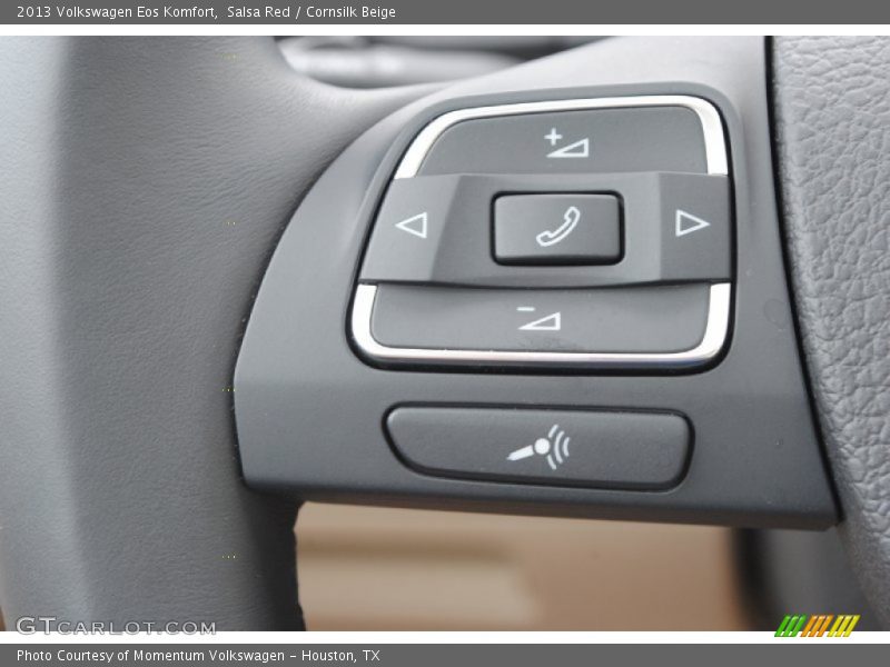 Salsa Red / Cornsilk Beige 2013 Volkswagen Eos Komfort