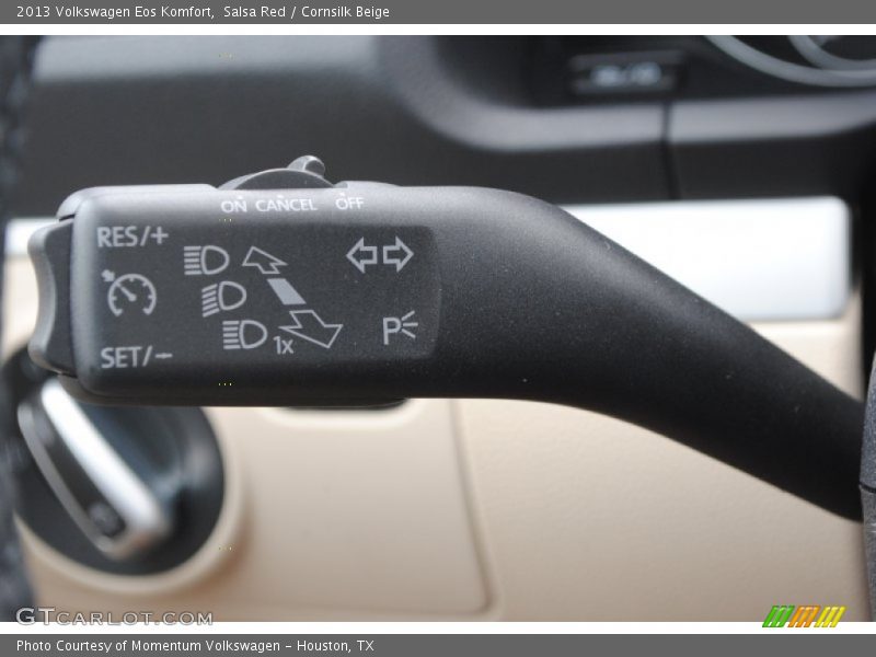 Salsa Red / Cornsilk Beige 2013 Volkswagen Eos Komfort