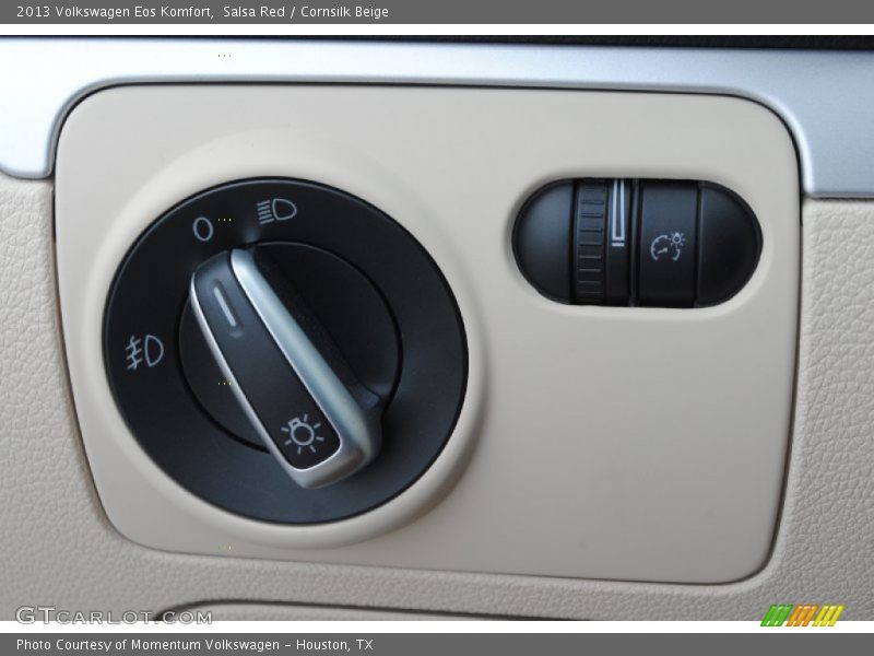 Salsa Red / Cornsilk Beige 2013 Volkswagen Eos Komfort