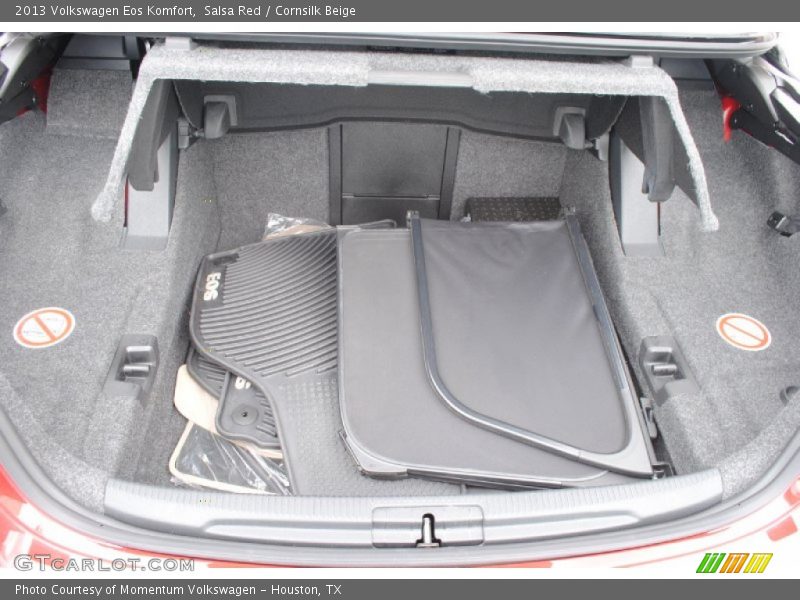 Salsa Red / Cornsilk Beige 2013 Volkswagen Eos Komfort