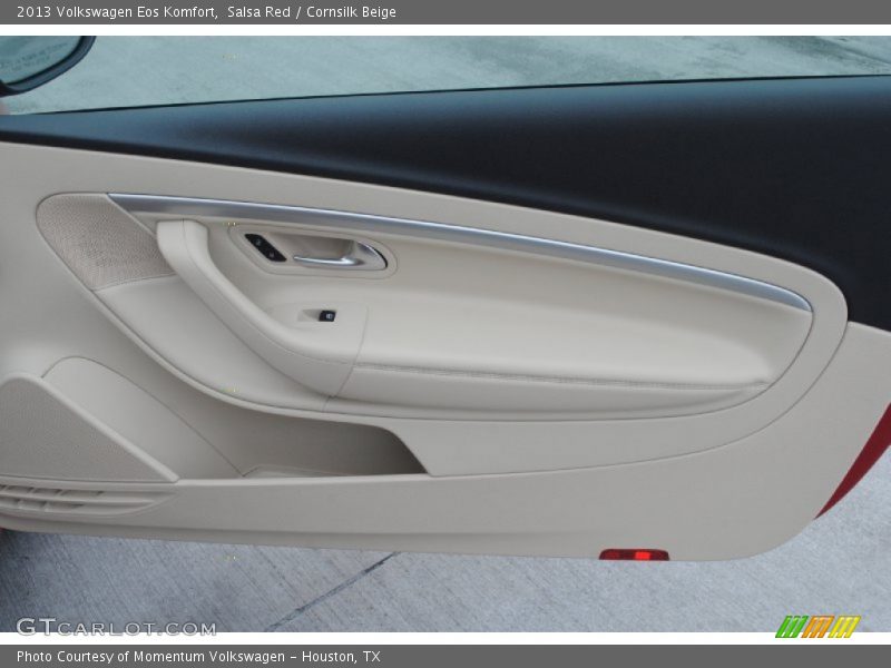 Salsa Red / Cornsilk Beige 2013 Volkswagen Eos Komfort