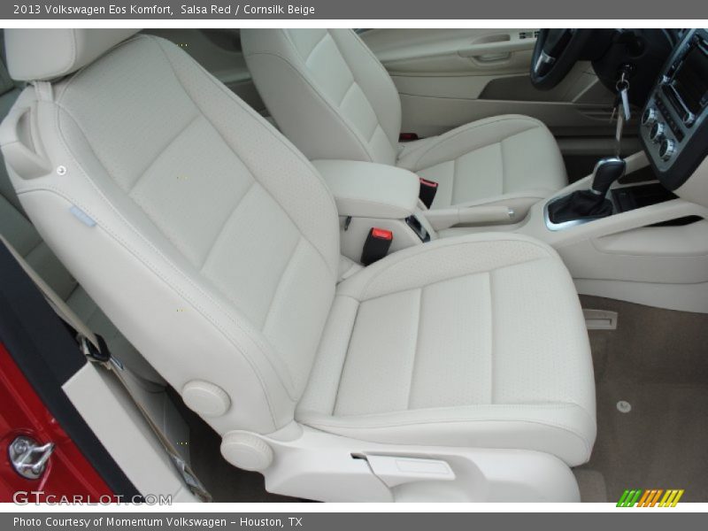 Salsa Red / Cornsilk Beige 2013 Volkswagen Eos Komfort