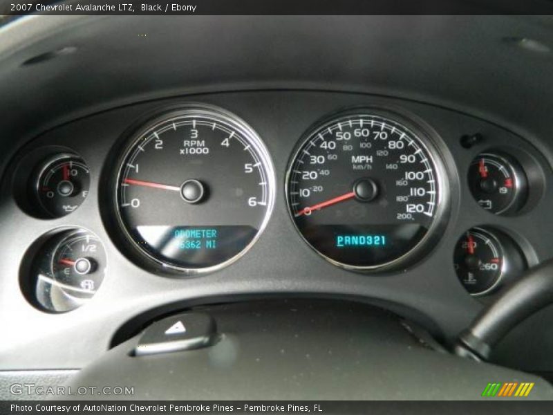  2007 Avalanche LTZ LTZ Gauges