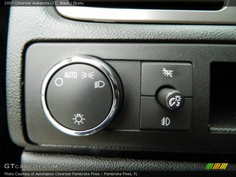 Controls of 2007 Avalanche LTZ