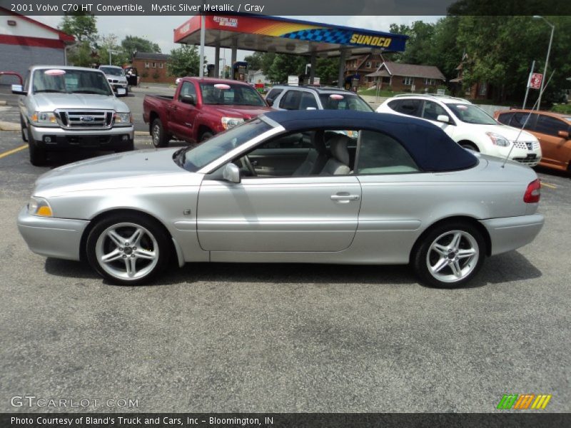 Mystic Silver Metallic / Gray 2001 Volvo C70 HT Convertible