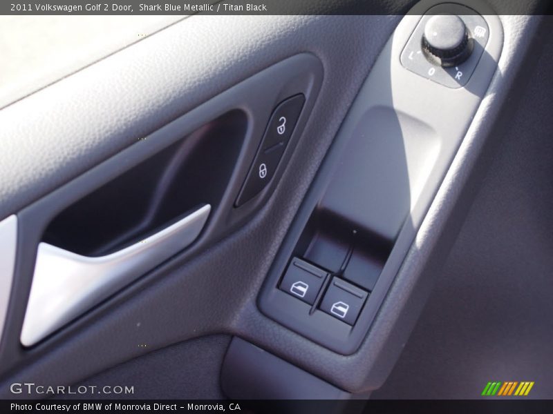 Shark Blue Metallic / Titan Black 2011 Volkswagen Golf 2 Door